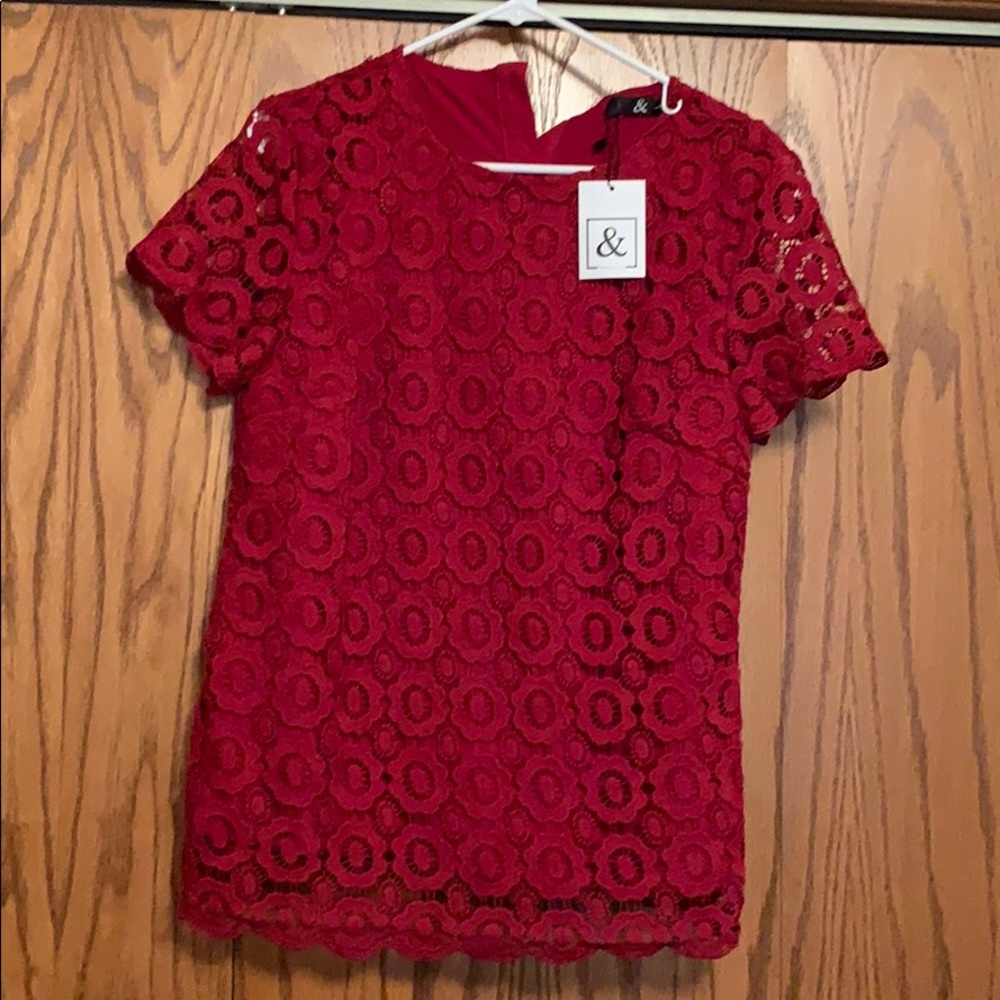 Red lace